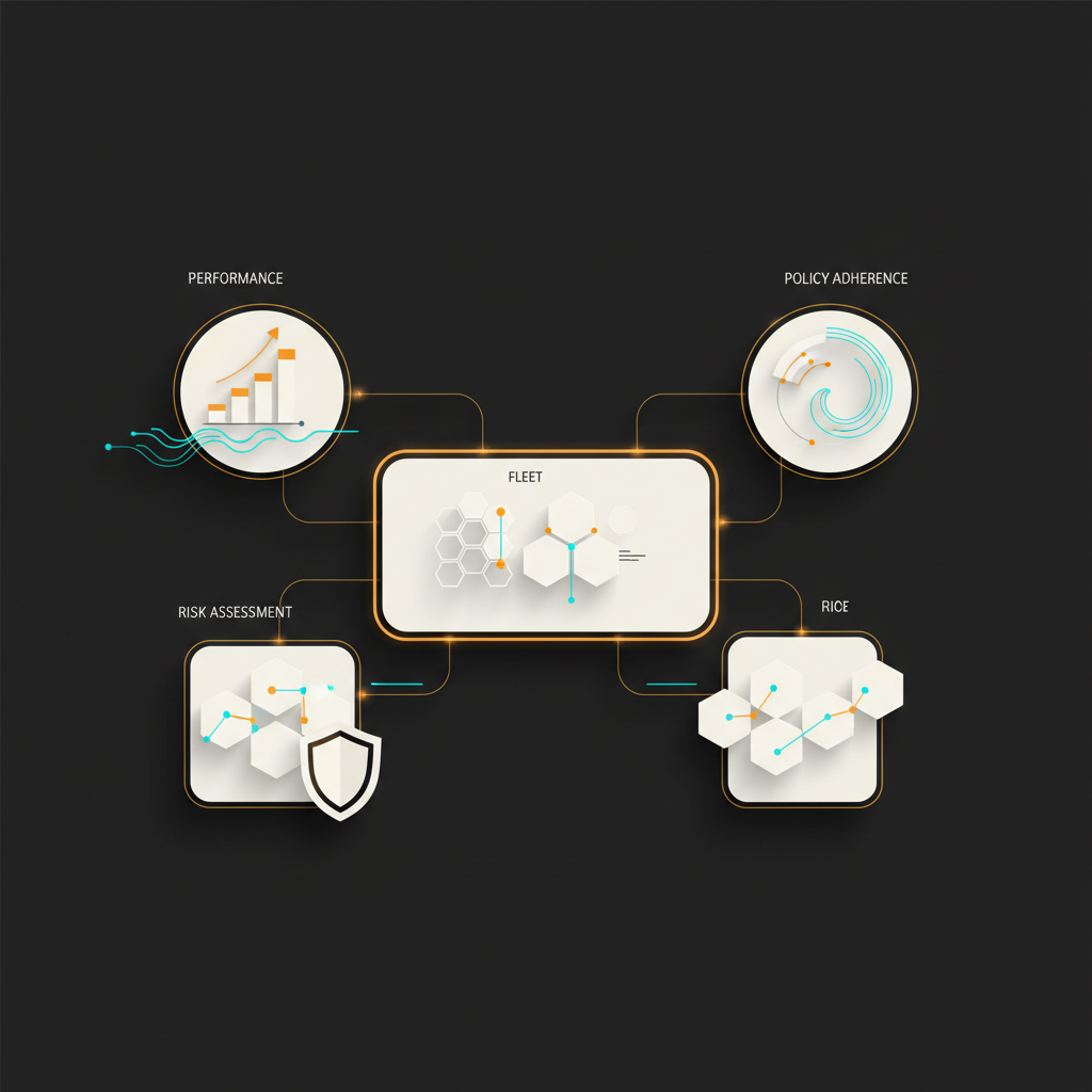 Eval dashboard for a shared-policy fleet