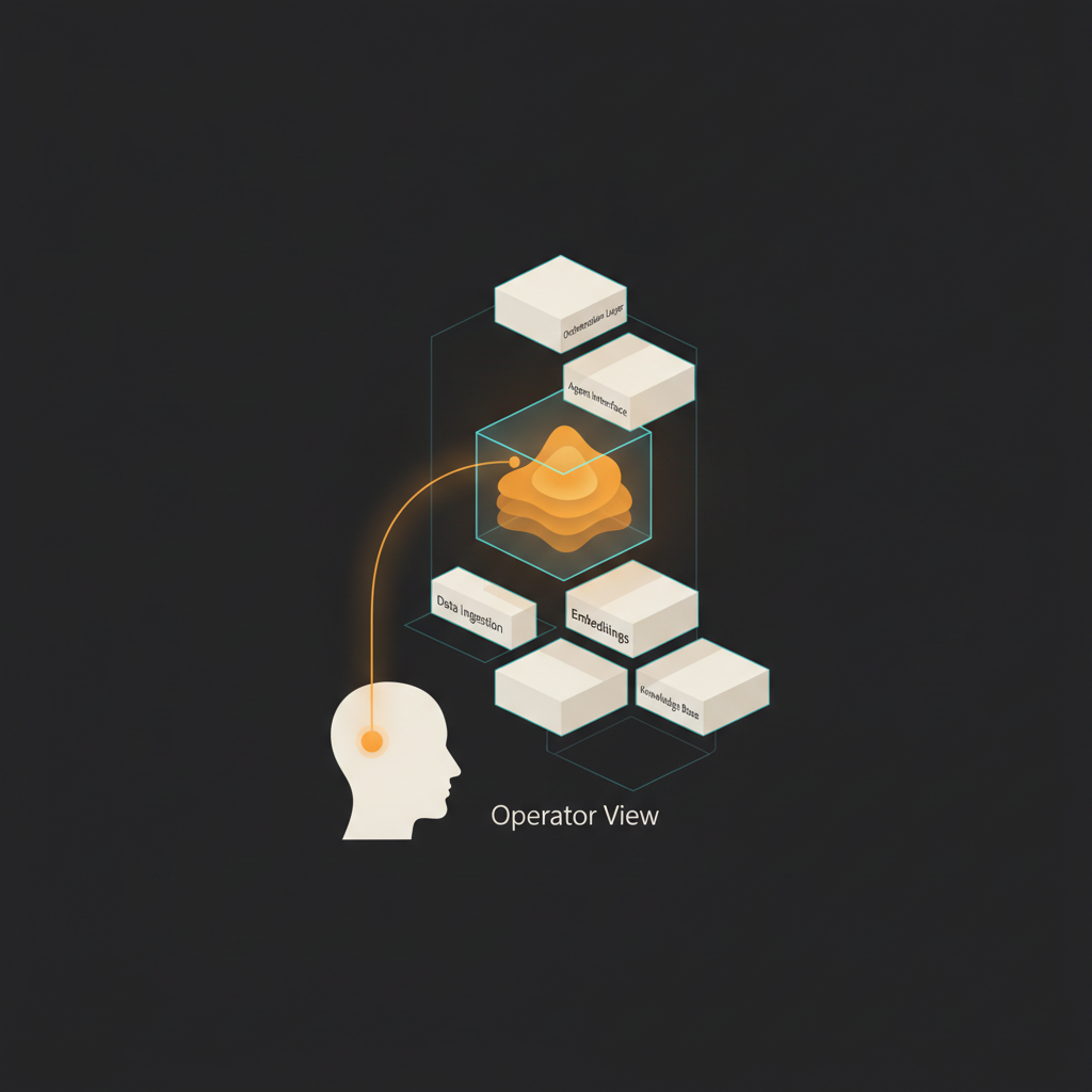 Operator view of where embeddings sit in a Slovak support stack